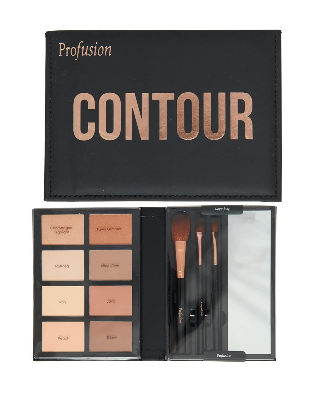 Kit de Maquillaje de iluminador y bronceador facial Profusion