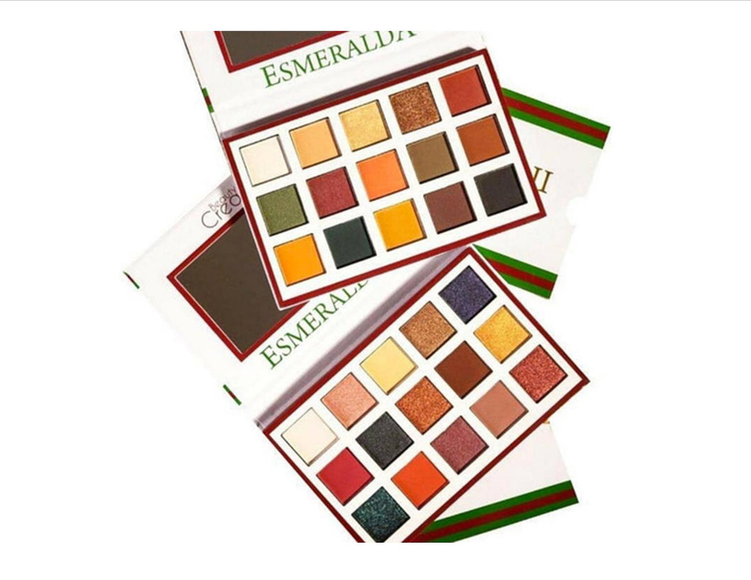 Esmeralda I y II palette Beauty Creations